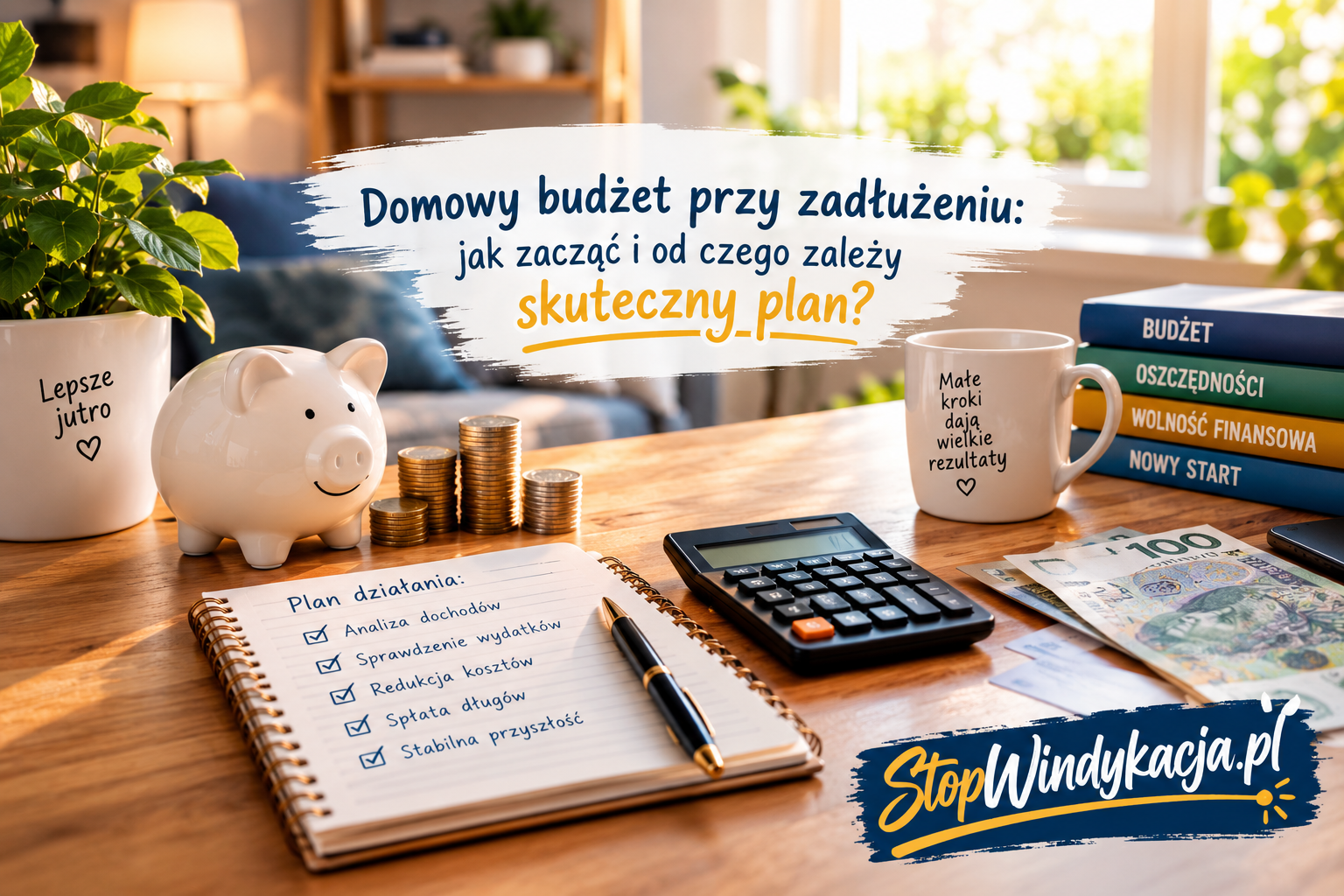 Domowy budżet przy zadłużeniu: jak zacząć i od czego zależy skuteczny plan?