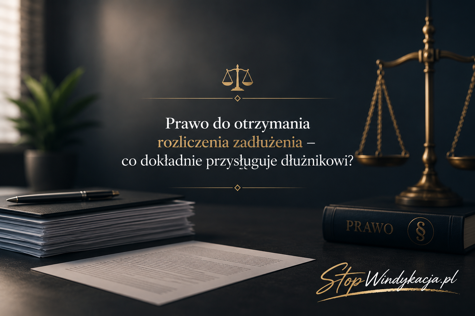 Prawo do otrzymania rozliczenia zadłużenia – co dokładnie przysługuje dłużnikowi?
